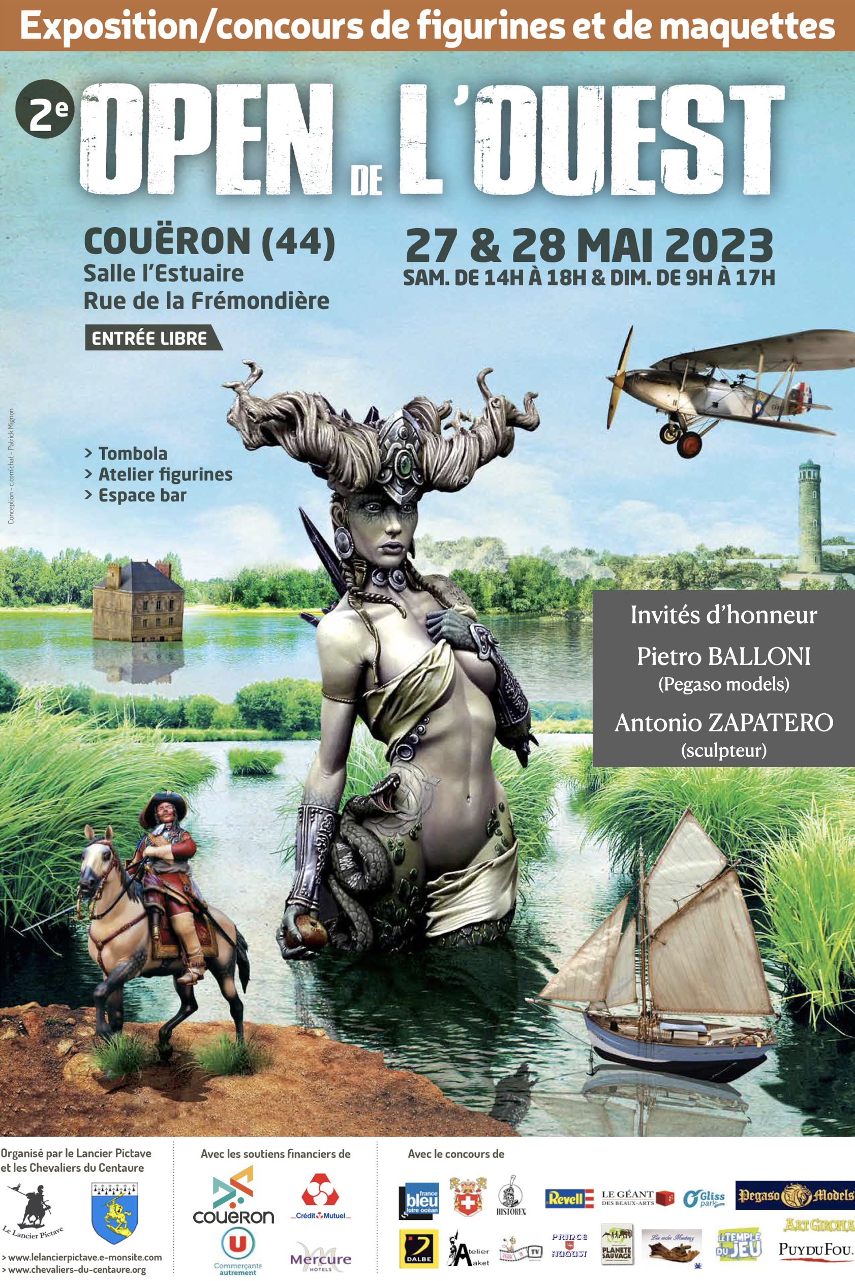Affiche OPEN de lOUEST 2023