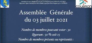 Assemblée Générale 2021