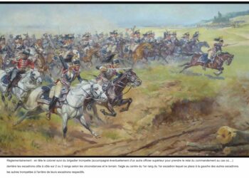Projet charge de Cuirassiers à Waterloo avec Louis-Michel